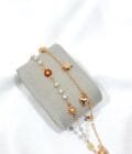 La fleur Double chain anklet gold - Image 3