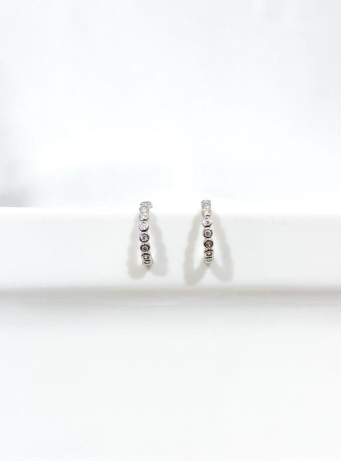 Silver sterling silver studs