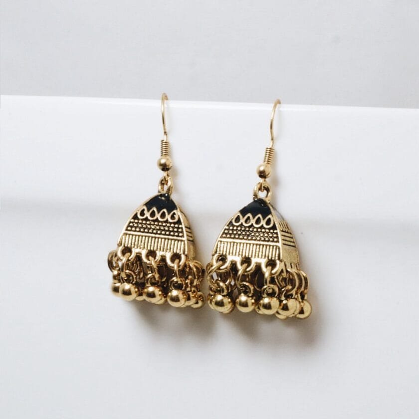Antique jhumka black