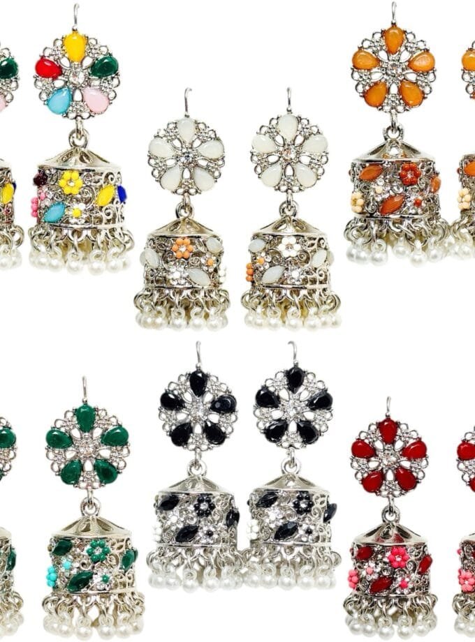 Rukhsar jhumki (7 colors)