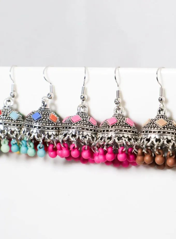 Anarkali jhumki (available in 8 colors)