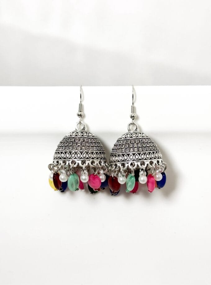 Multicoloured jhumka
