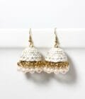 Mehru matka golden jhumka (9 colors) - Image 4
