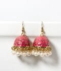 Mehru matka golden jhumka (9 colors) - Image 5