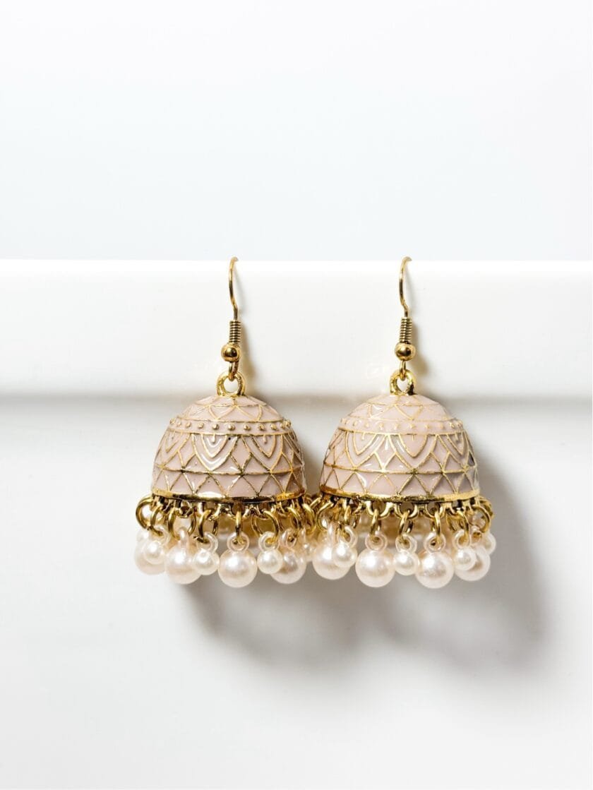 Mehru matka golden jhumka (9 colors) - Image 6