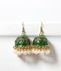 Mehru matka golden jhumka (9 colors) - Image 7