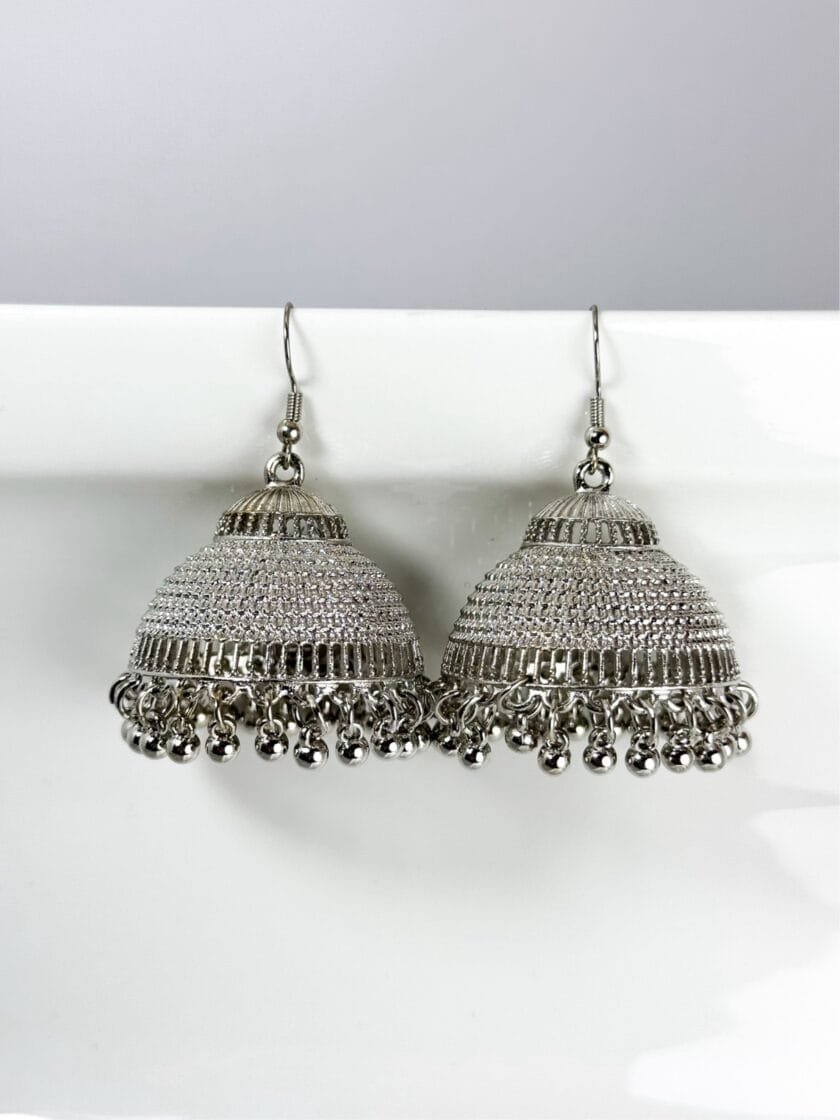 Silver Jhumki - Image 29