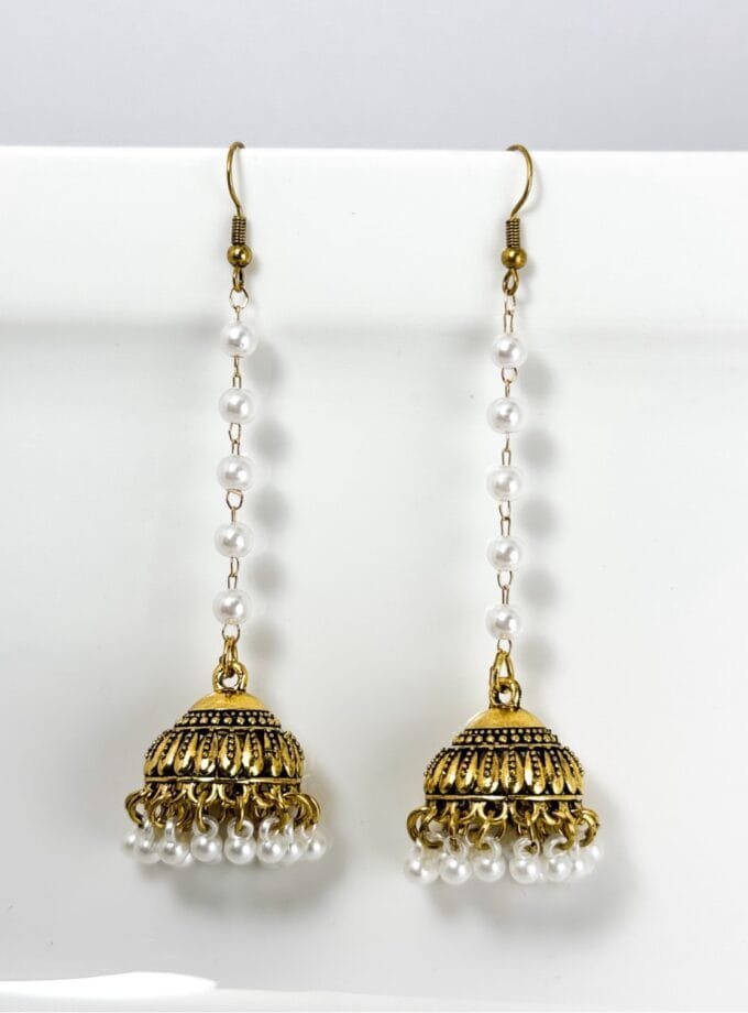 Golden jhumki