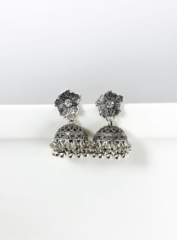 Gul jhumki silver