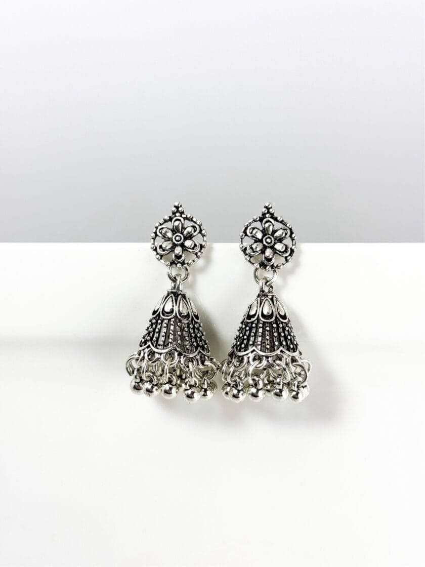 Silver Jhumki - Image 15