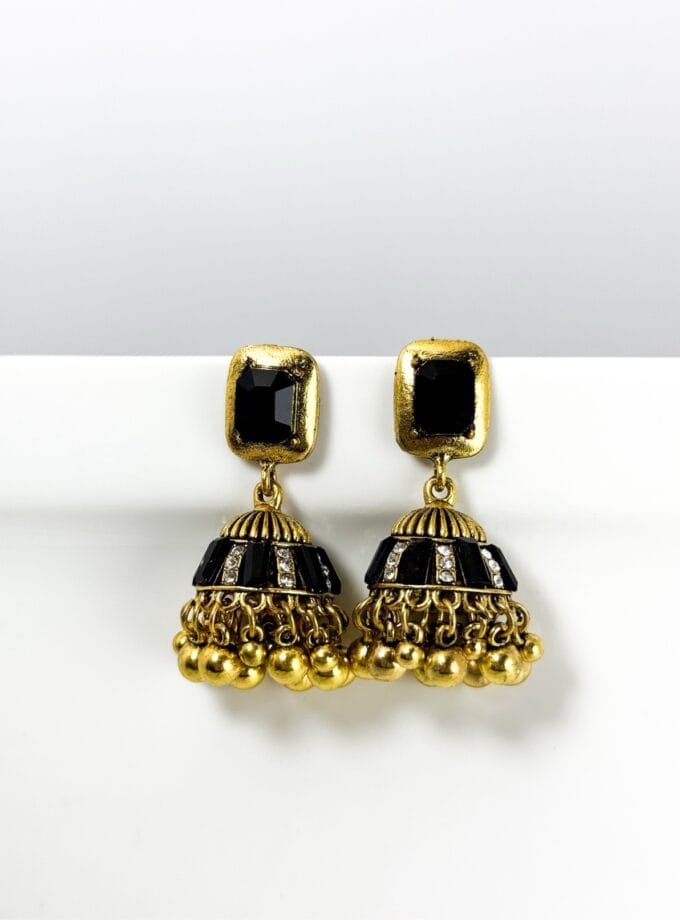 Noor bano jhumki golden