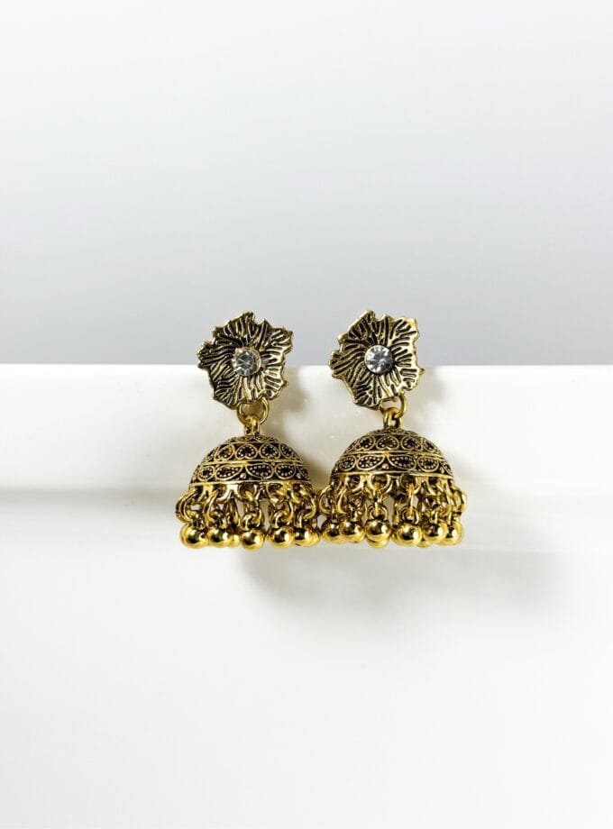 Gul jhumki golden