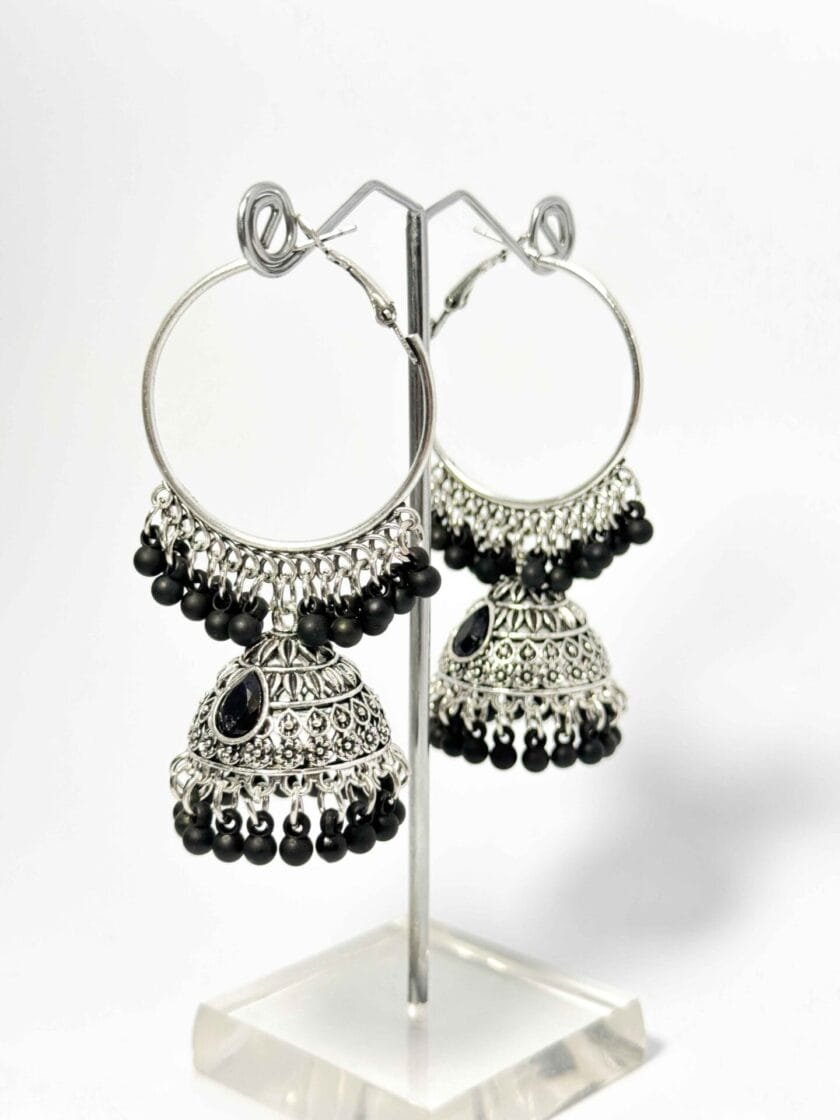 Bali jhumki black