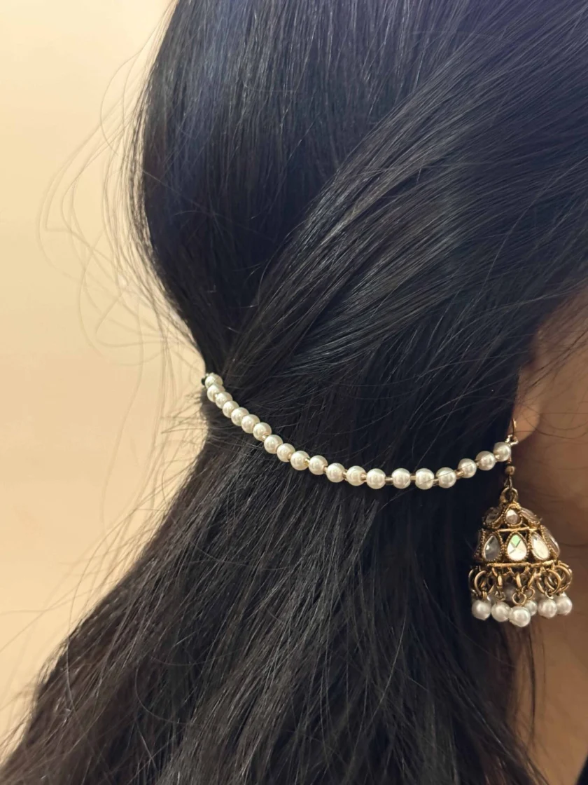 Pearl sahara pair without jhumki