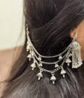 Silver saharay with jhumkay - Image 2