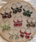 Bali jhumki (9 colors)
