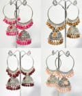 Bali jhumki (9 colors) - Image 2