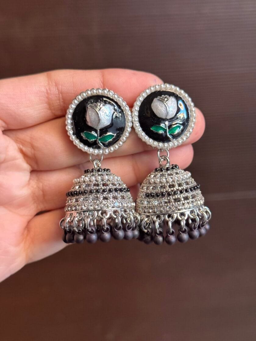 Gul jhumka pink