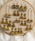 Golden jhumki
