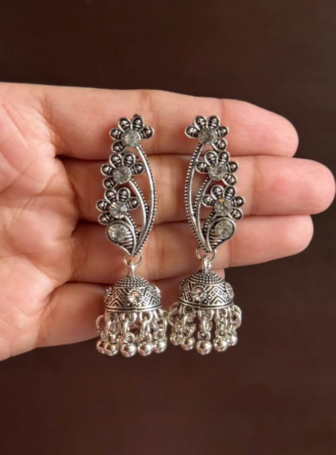 Mah jhumki silver