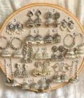 Silver jhumkis