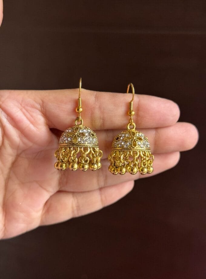 Golden jhumki -1