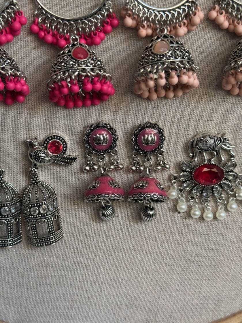 Pink jhumki - Image 2