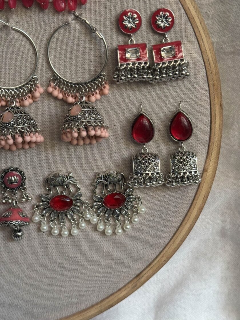 Pink jhumki - Image 4