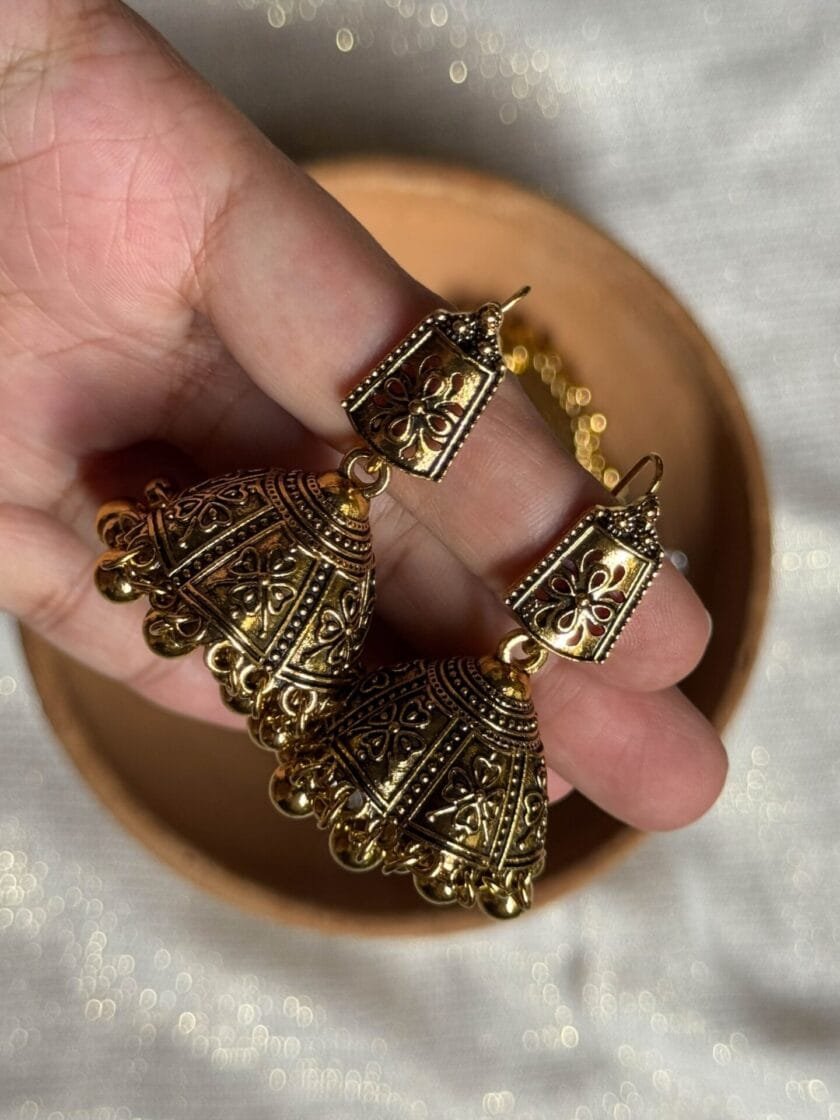 Naqsh-e-nazakat jhumka antique - Image 2