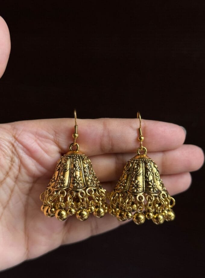 Ghanti ghongroo jhumka antique