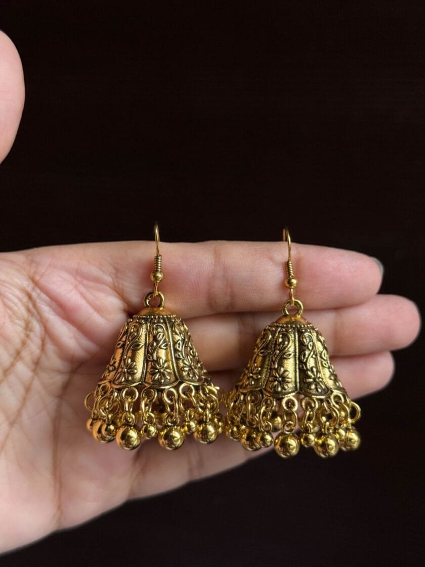 Ghanti ghongroo jhumka antique
