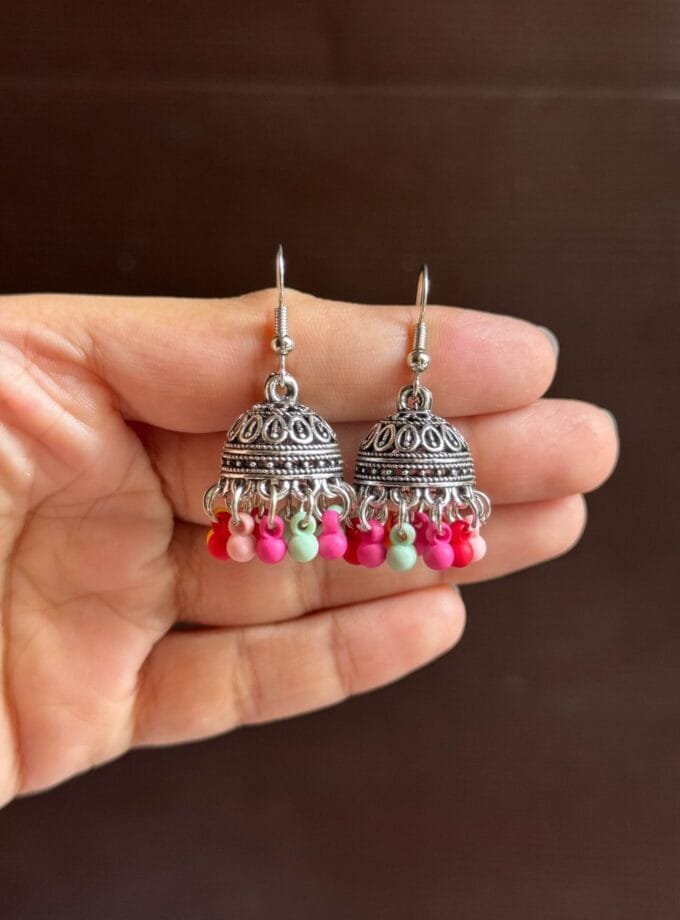 Multicolor jhumki