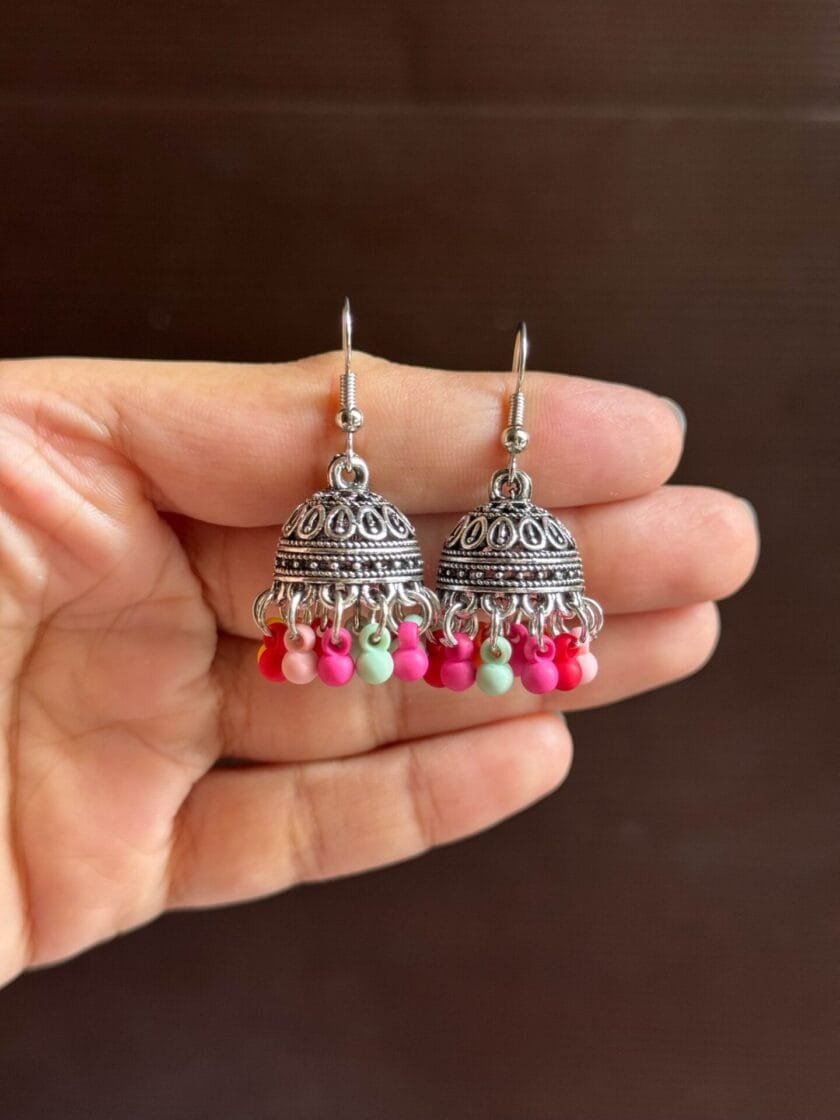 Multicolor jhumki