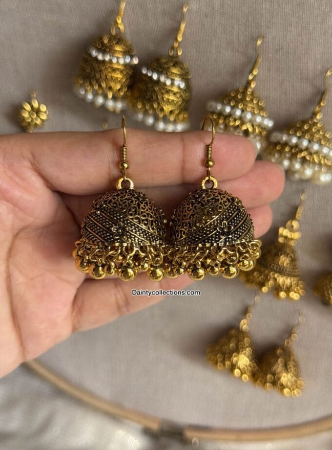Gul-e-rukh jhumki antique