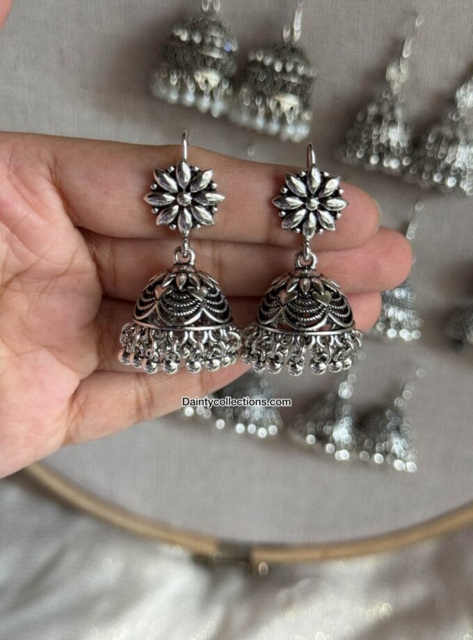 Chaman jhumki silver