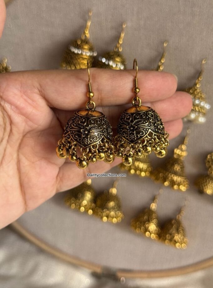 Gul matka jhumki antique