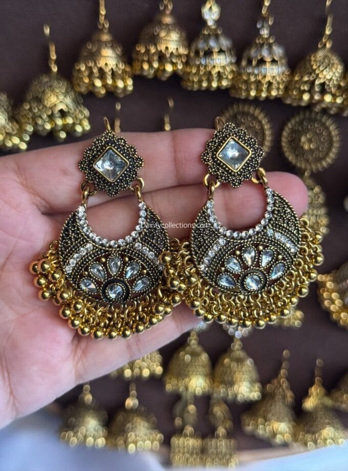 Antique jhumka frame