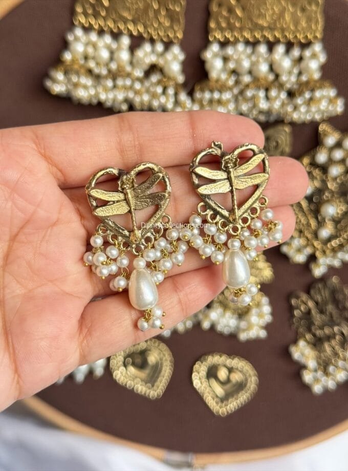 Afghani antique jhumkas