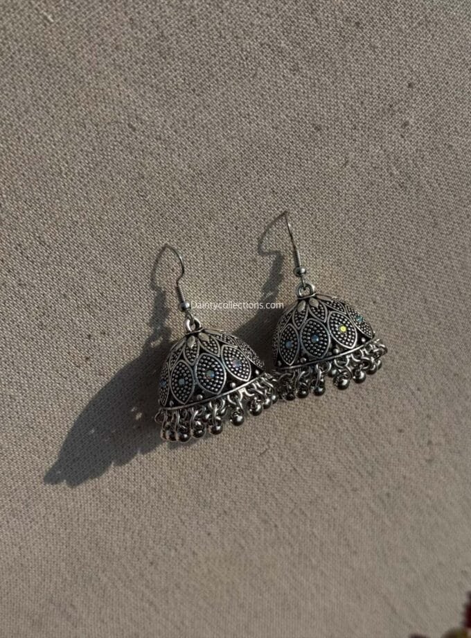 Rangeel jhumka silver