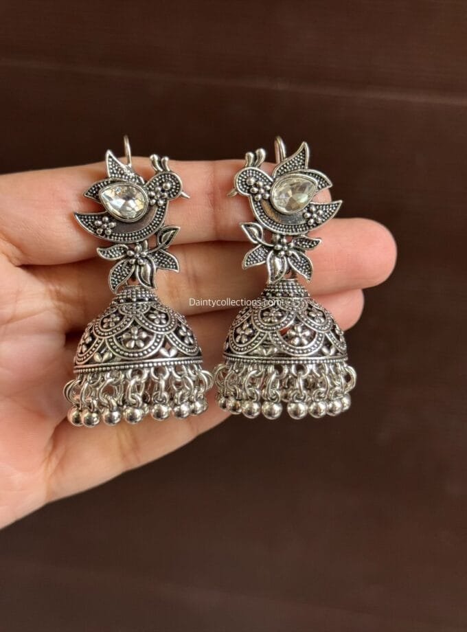 Nigar jhumka silver