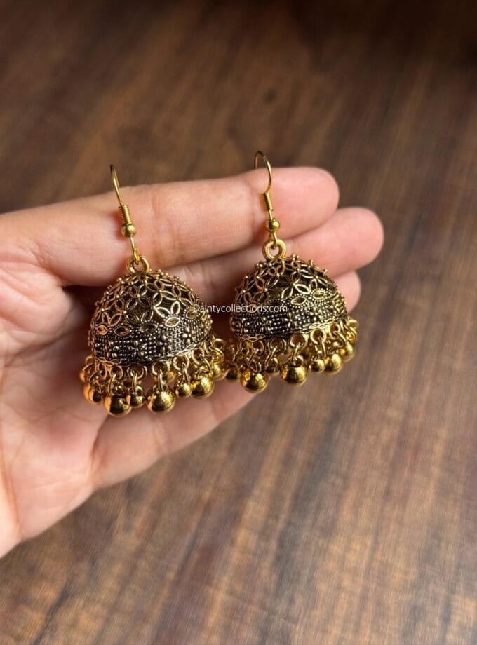 Jaali dar jhumki antique