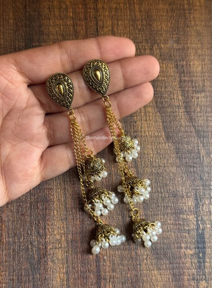 Qalam Latkan jhumki antique