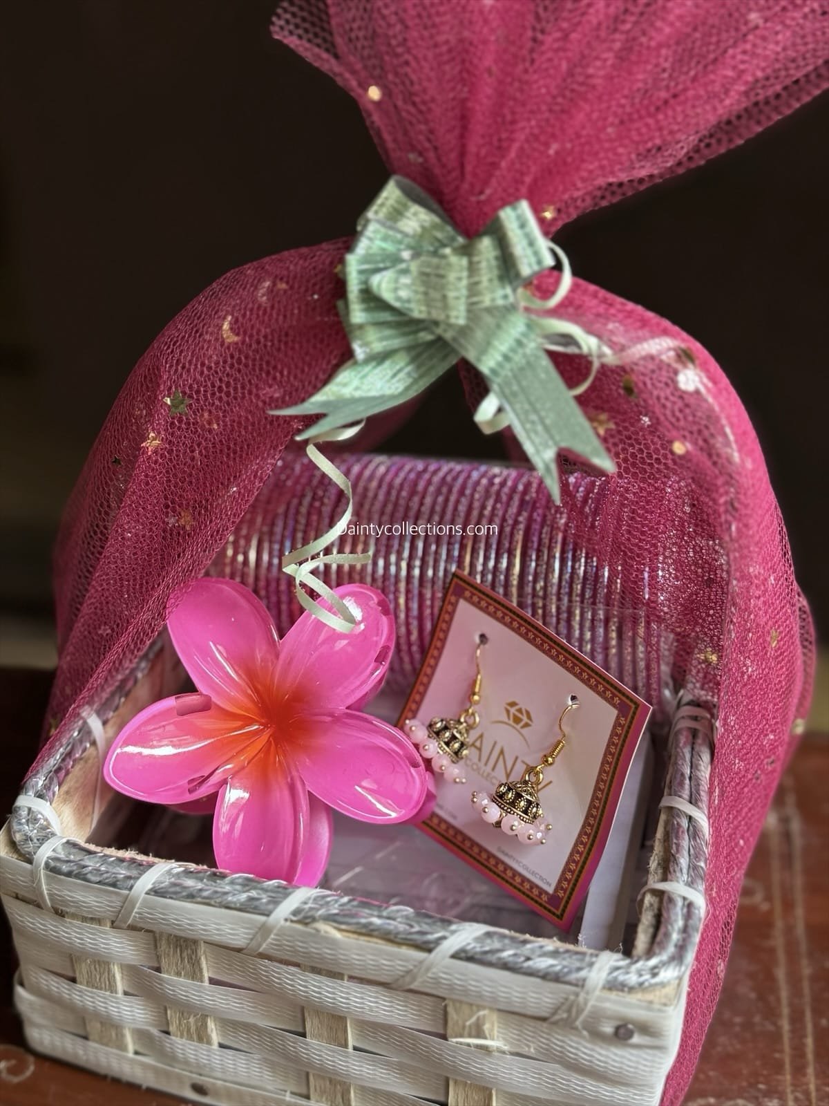 Mini Eid basket - pink
