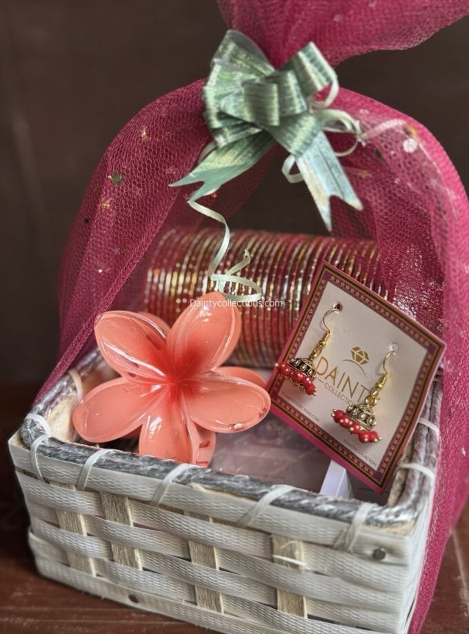 Mini Eid basket - Red