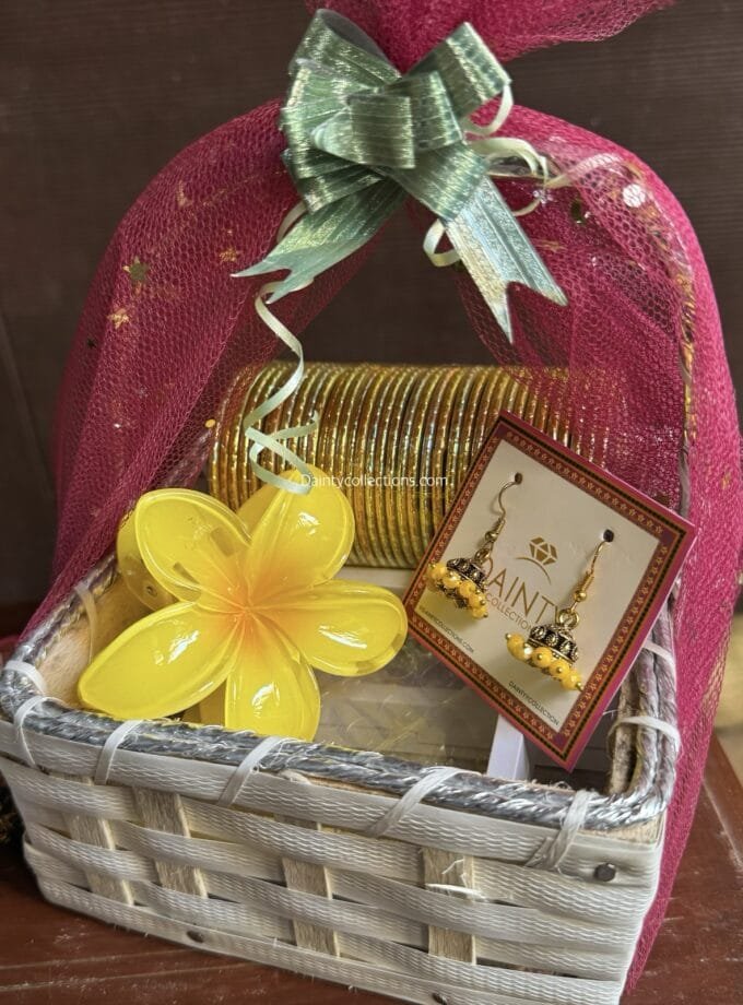 Mini Eid basket - yellow