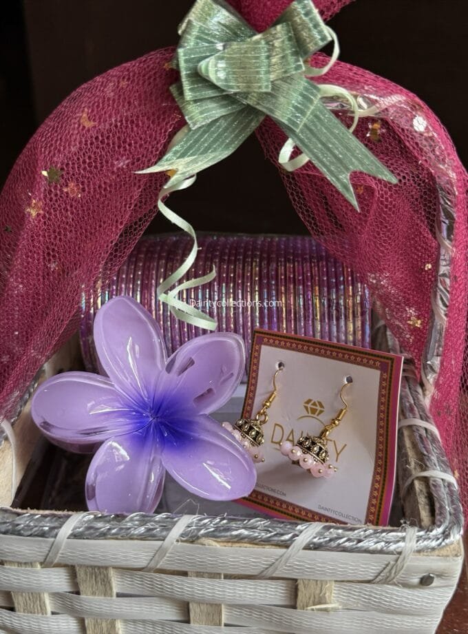 Mini Eid basket -Lilac
