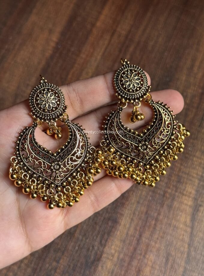 Anarkali jhumka antique