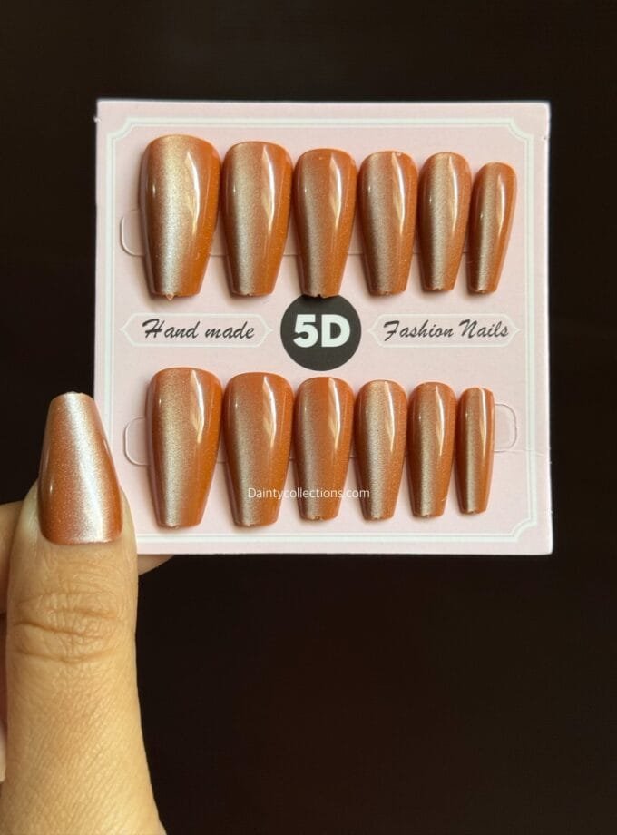 Ballerina nails with sticker sheet