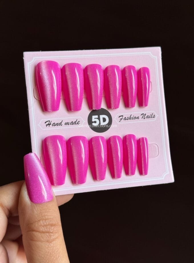 Ballerina nails with sticker sheet