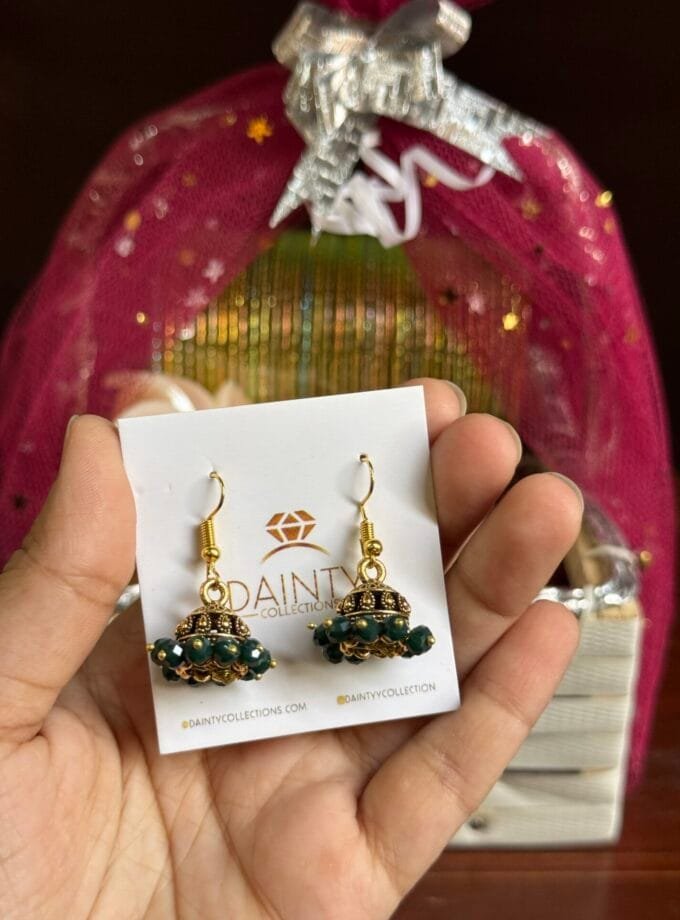 Mini Eid basket - green